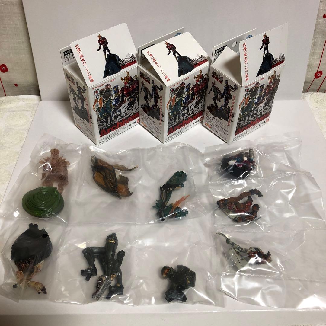 SIC 匠魂 アーカイブス 仮面ライダー、キカイダー等 10個セット
