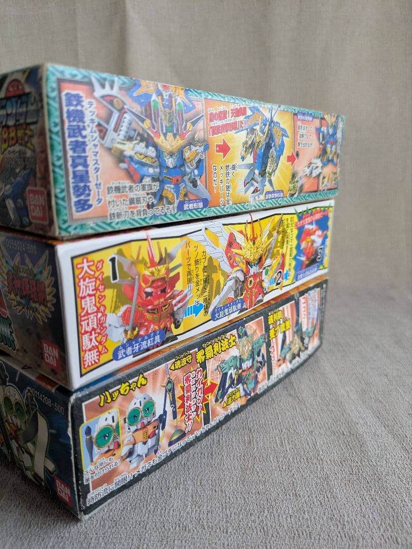 BB戦士 171 鉄機武者真星勢多 168大旋鬼頑駄無241時防流零覇利法士