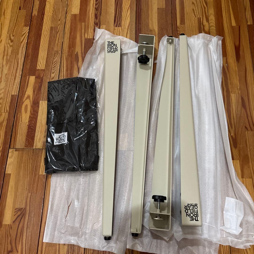 THE IRON FIELD GEAR 鉄の足 L サンドベージュ テーブル