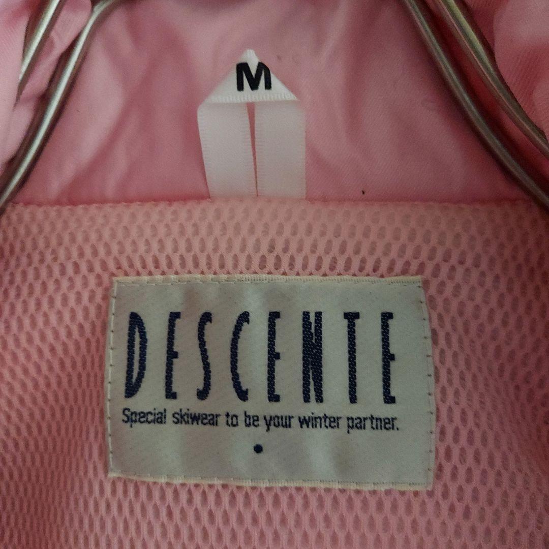 【DESCENTE】デサント スキーウェア 上下セット M ピンク