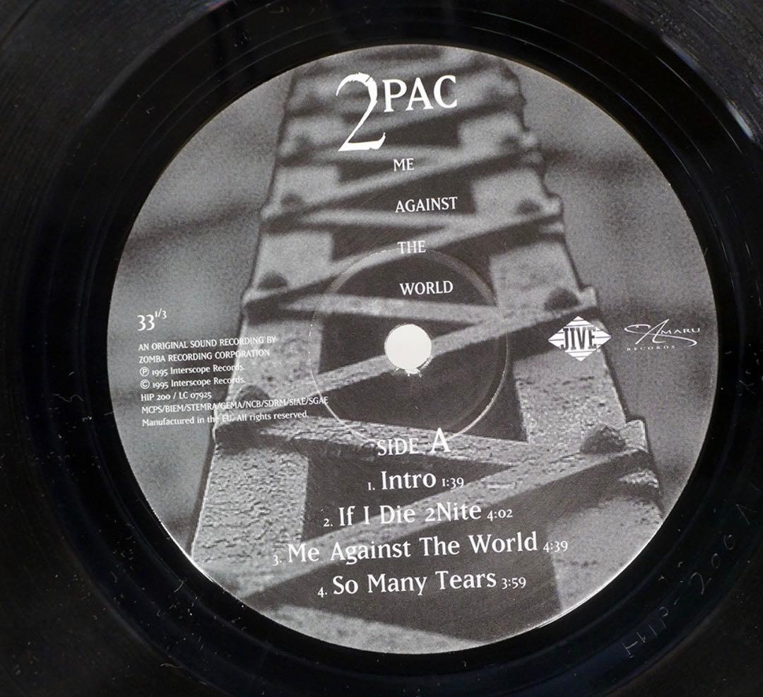 洋楽 2LP 2pac me against the world
