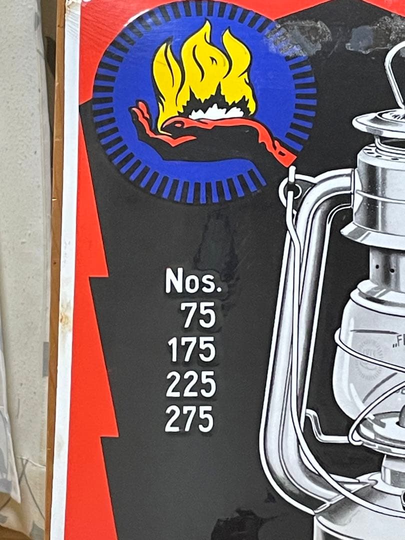 ライト・ランタン FEUERHAND Enamel Sign Board