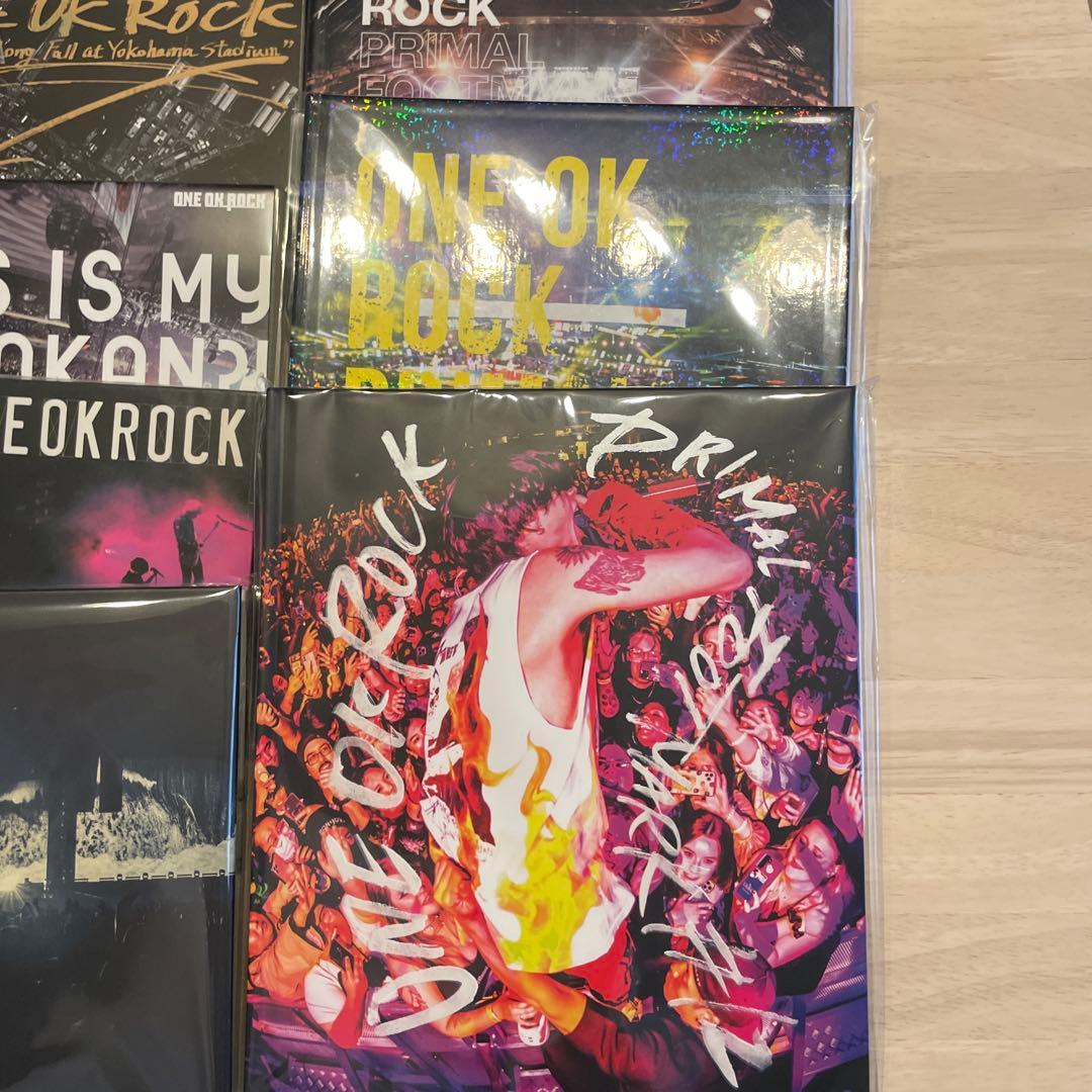 ワンオク　LiveDVD9枚　ファンクラブbook7冊　CD2枚　まとめ