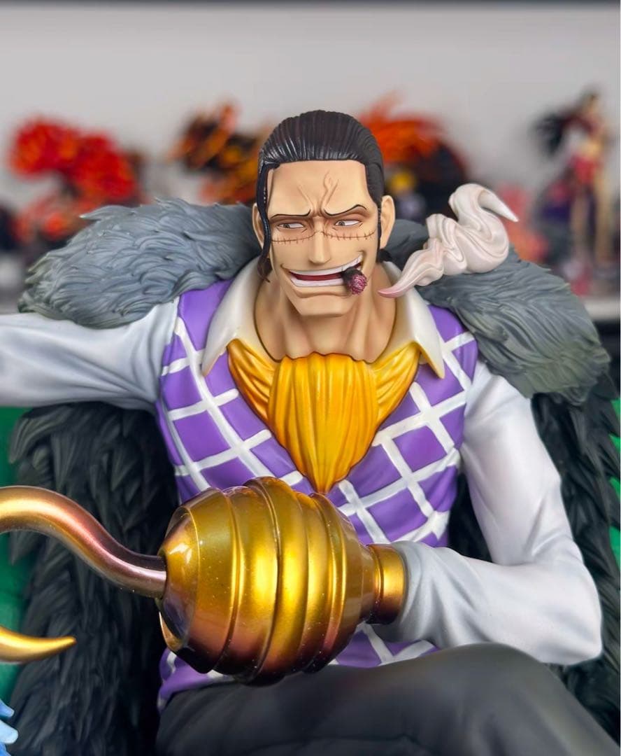 ワンピース 【クロスギルド 】ミホーク＆クロコダイル ガレージキット フィギュア