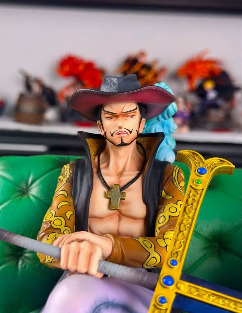 ワンピース 【クロスギルド 】ミホーク＆クロコダイル ガレージキット フィギュア