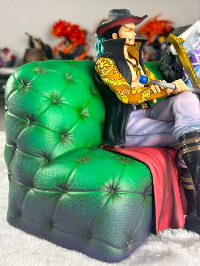 ワンピース 【クロスギルド 】ミホーク＆クロコダイル ガレージキット フィギュア