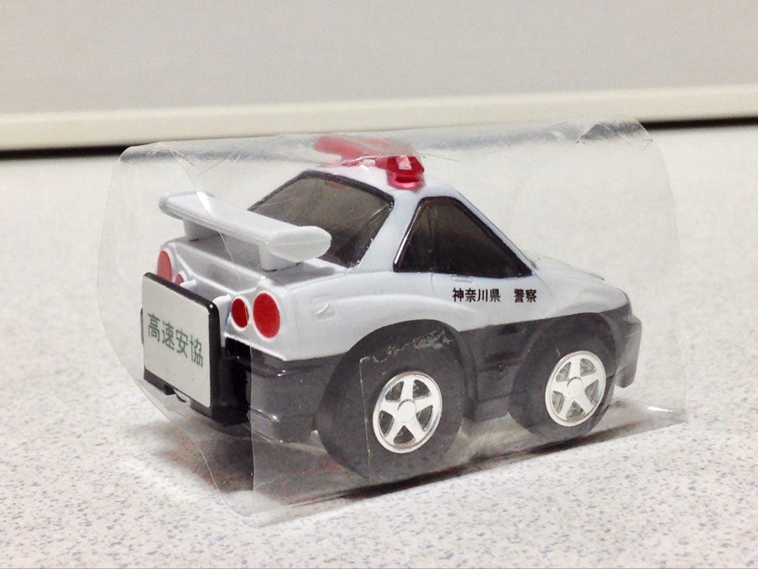 【チョロQ】日産・ER34 スカイライン 25GT パトカー　警察車両　緊急車両