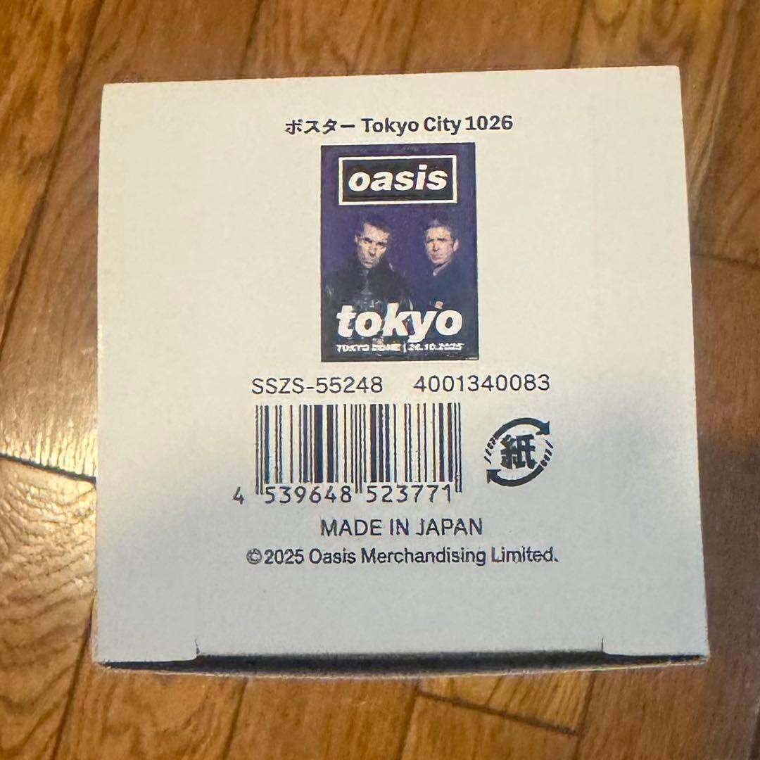 Oasis ポスター オアシス live ‘25 TOKYO 10/26 A2