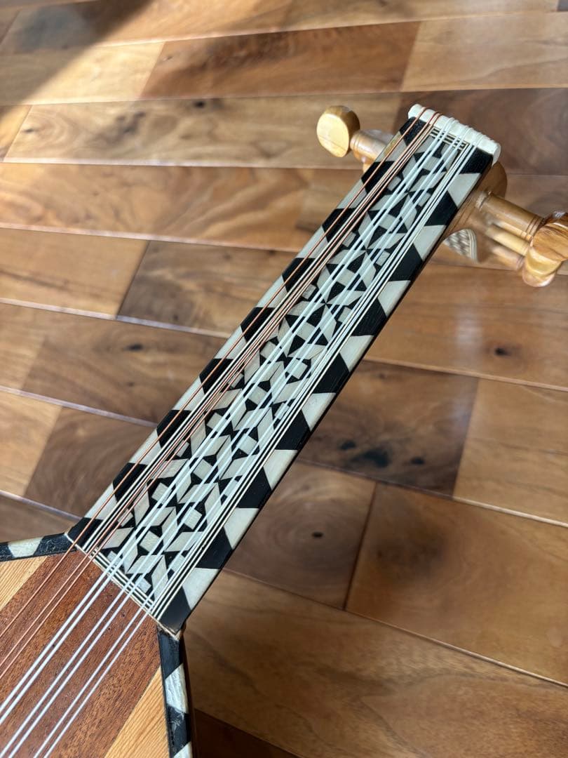 ウード OUD 12弦 リュード　木製 楽器　アラブ楽器　エジプト　弦楽器