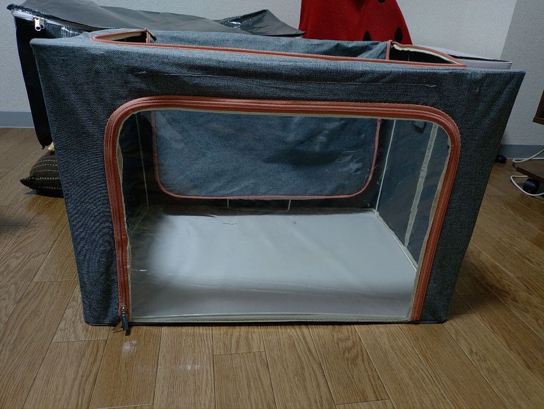 ペット用酸素発生器と酸素室（サイズ60:42:40cm）酸素濃度計付、3点セット