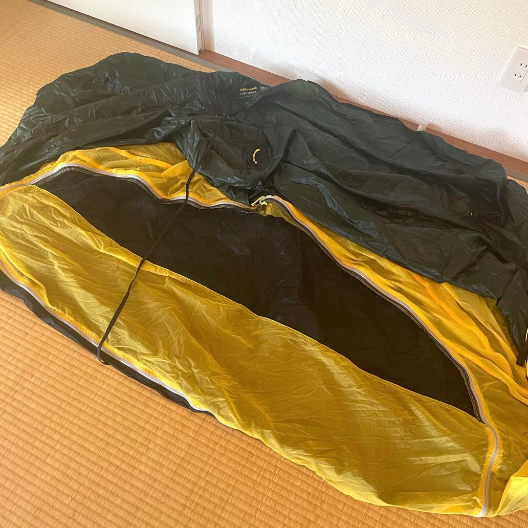 【使用3回美品】TERRA NOVA テラノバ レーサーコンパクト1 ULテント