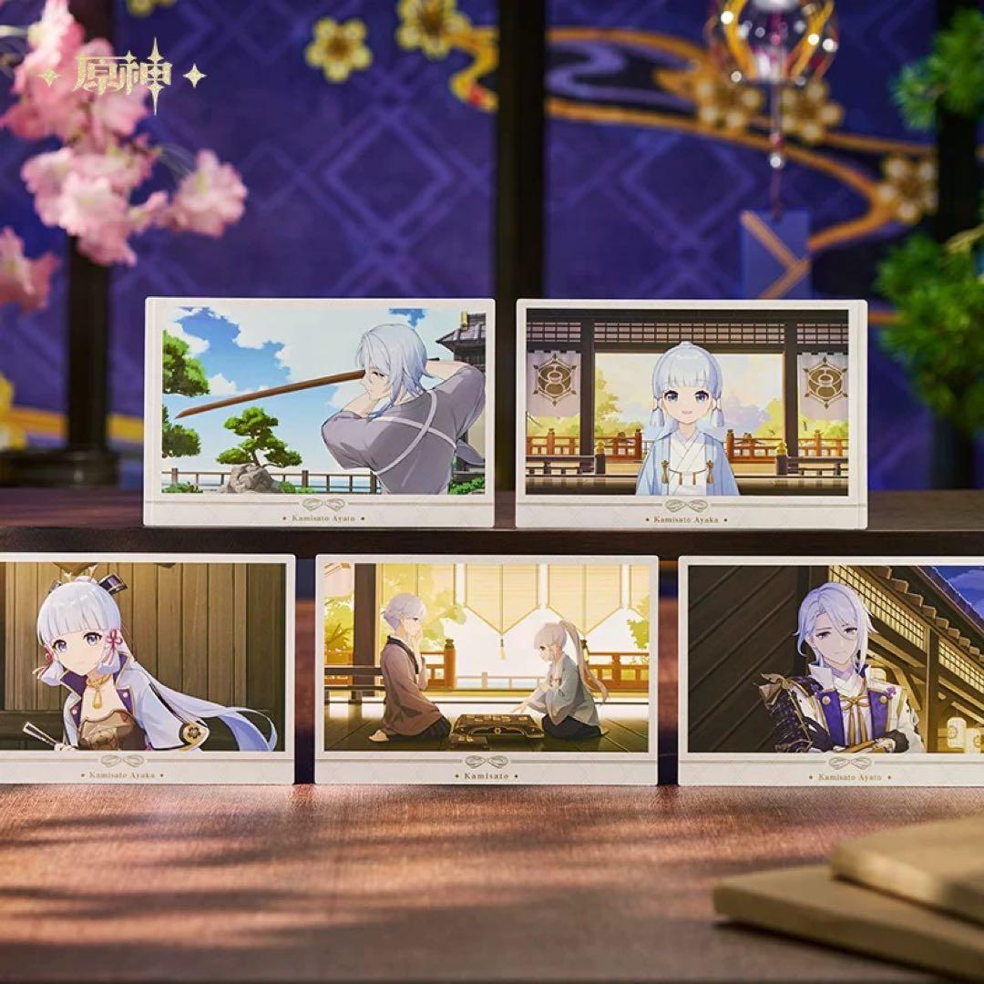 【原神】神里綾華　神里綾人　雪霁逢椿　ギフトボックス　公式正規品