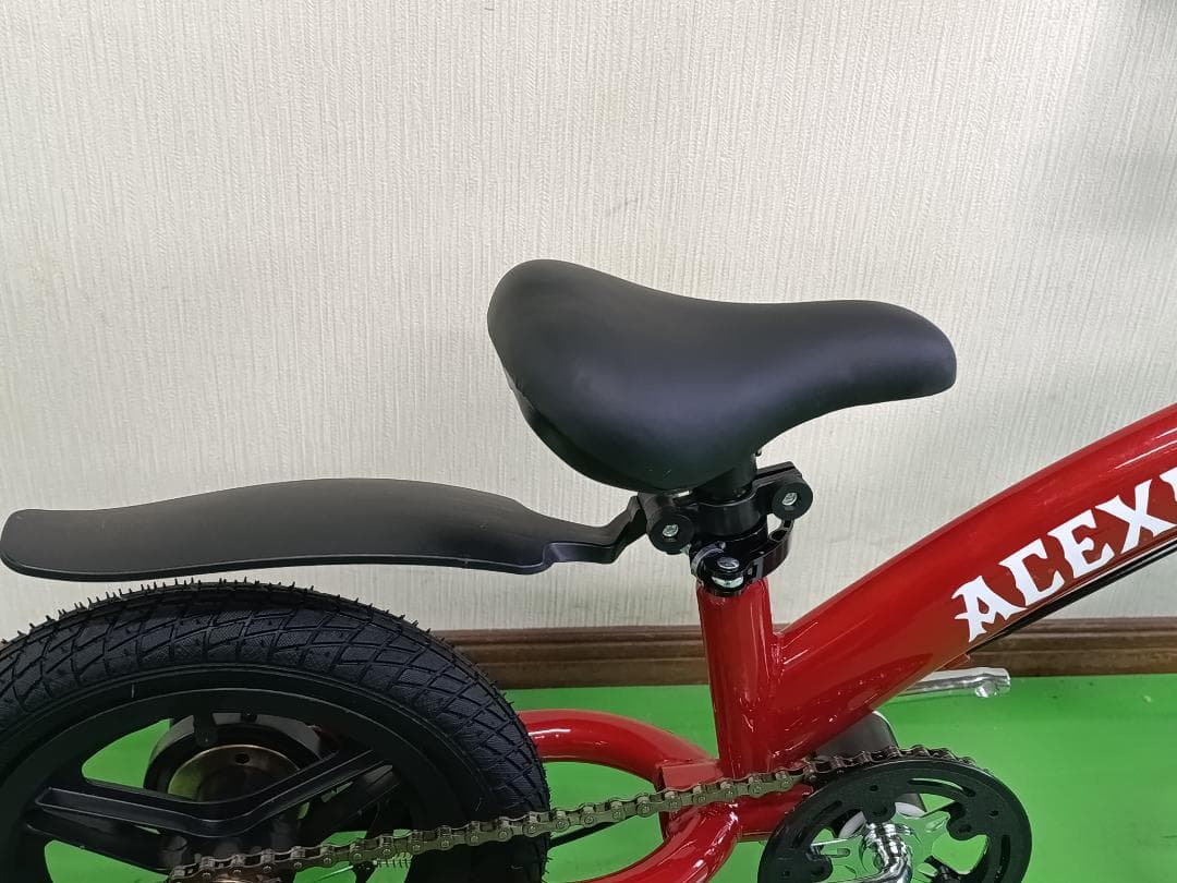 新品未使用 3in1 子供自転車 キックバイク12インチ Red色