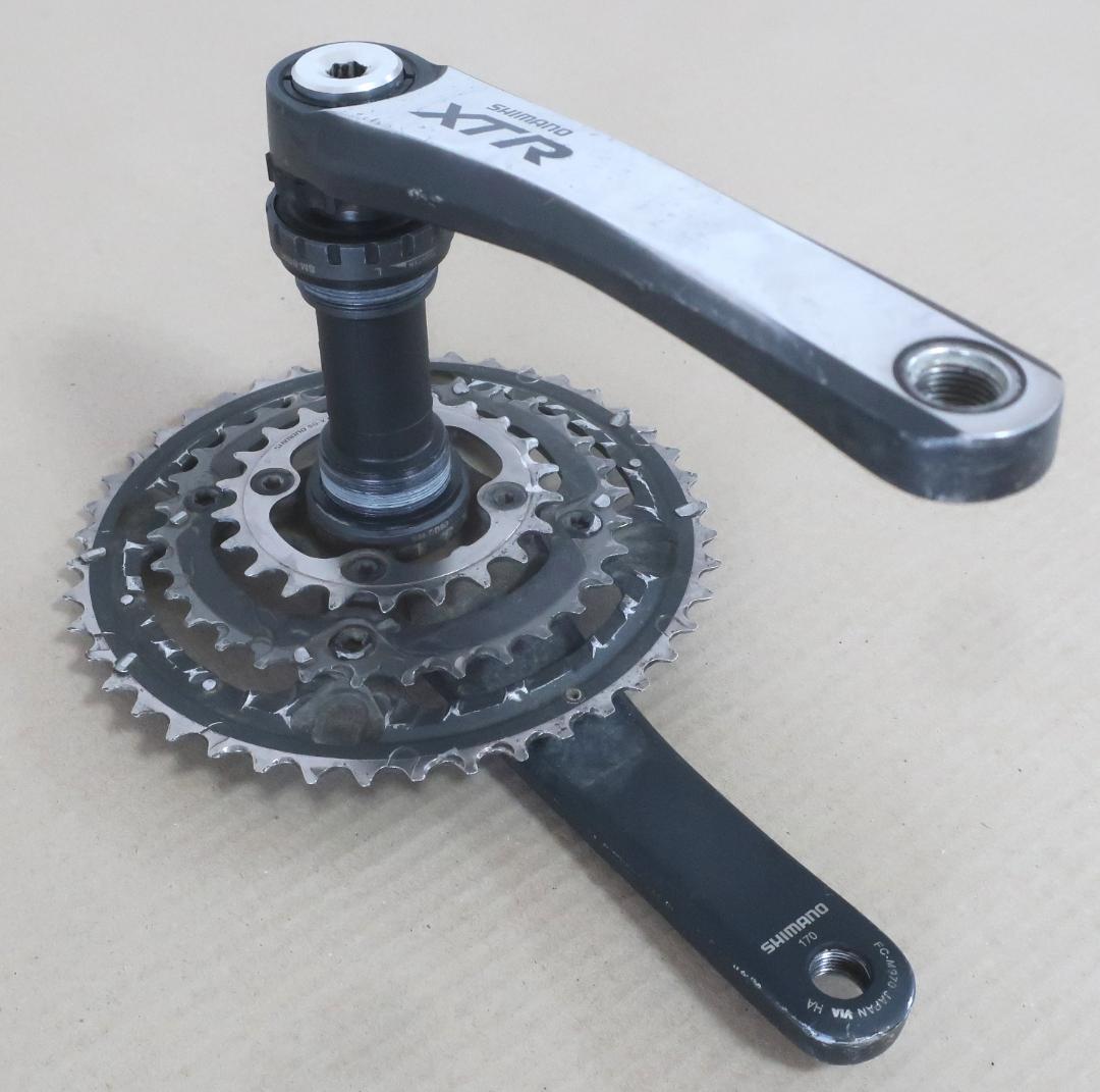 SHIMANO(シマノ)XTRクランクセット【FC-M970】170mm・BB付