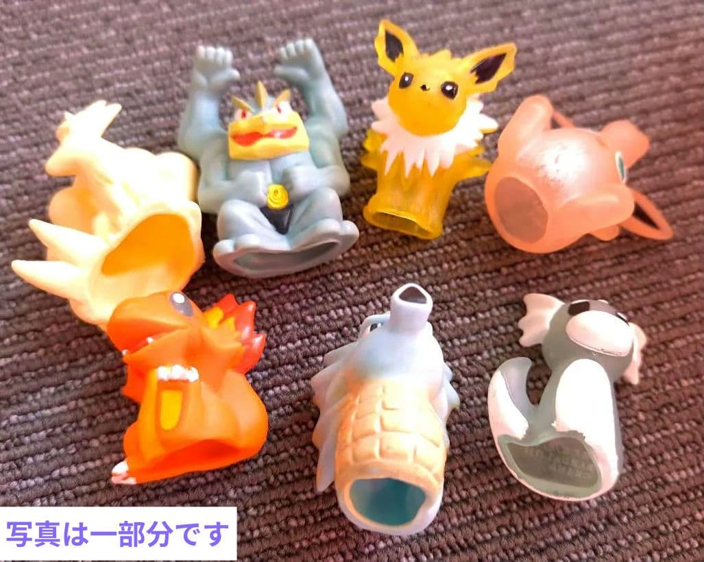 【洗浄消毒済】【138体】ポケモンフィギュアセット クリア・レア多数 込