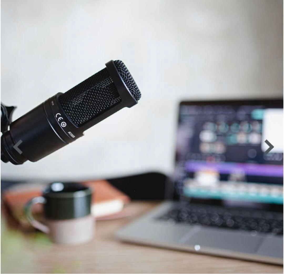☆ audio-technica AT2020 配信用マイク コンデンサーマイク