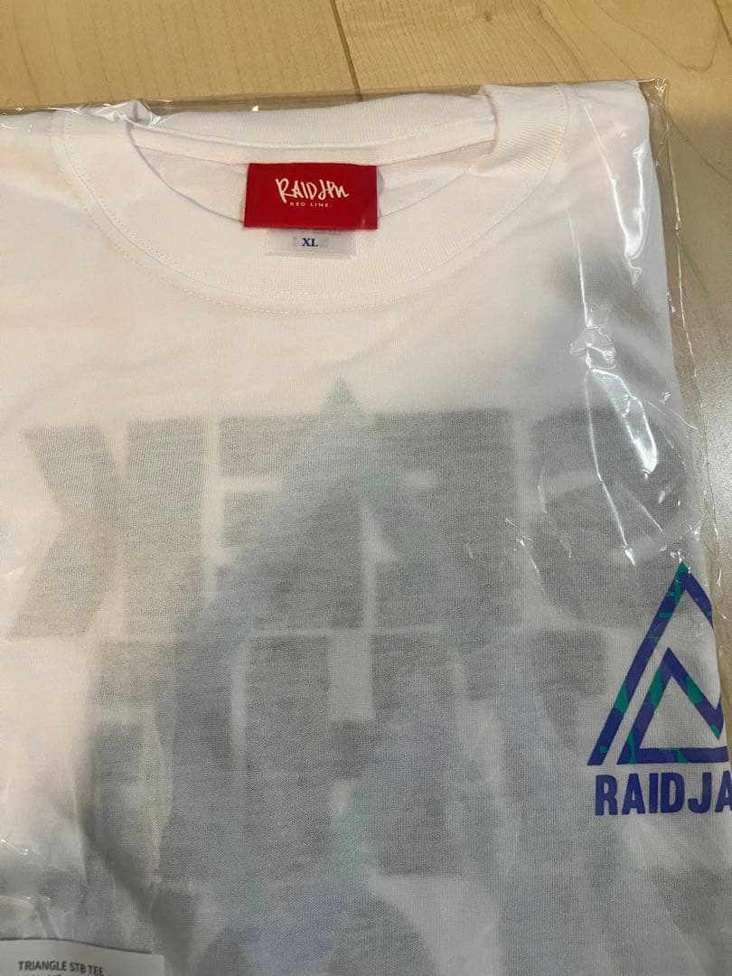 2025NEW レイドジャパン　ドライtシャツ ホワイト　XL