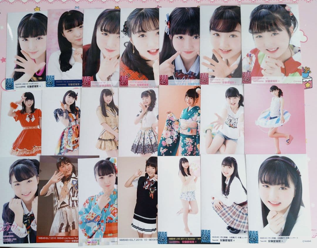NMB48 ♡安藤愛璃菜♡ 生写真まとめ売り