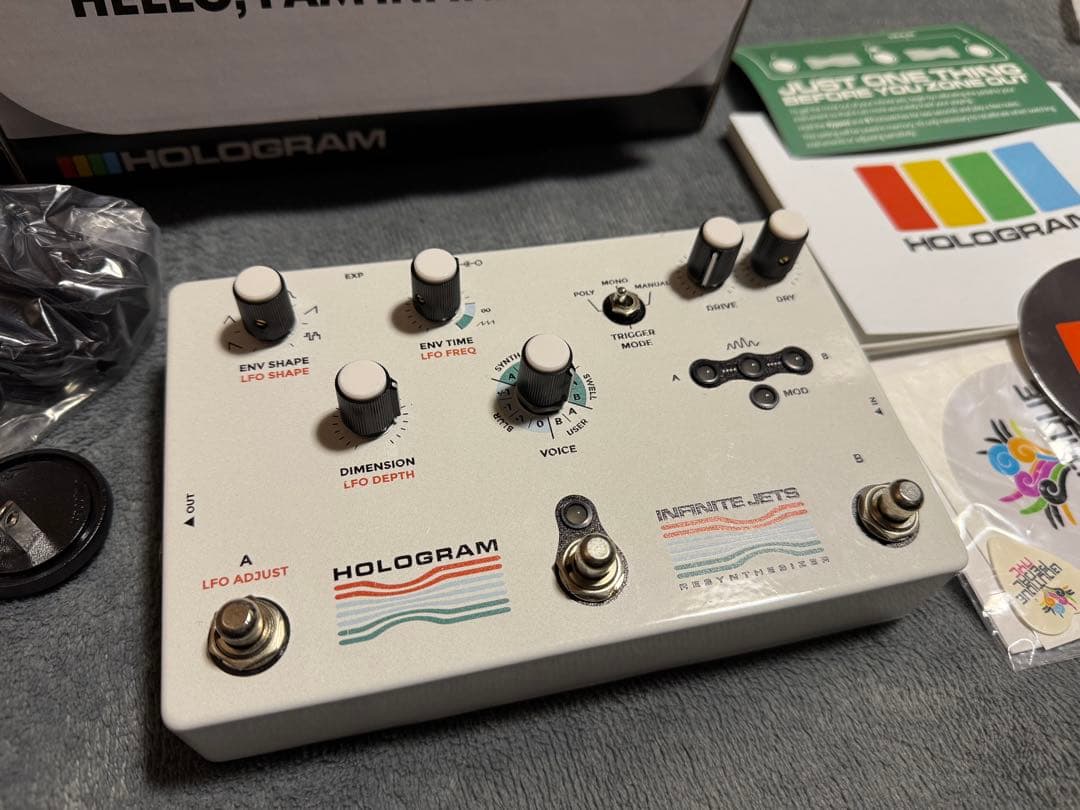【美品】HOLOGRAM electronics Infinite Jets