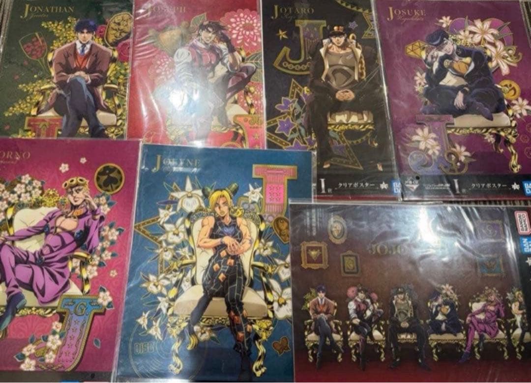一番くじ ジョジョワールド ジョジョの奇妙な冒険 フィギュアフルコンプリート