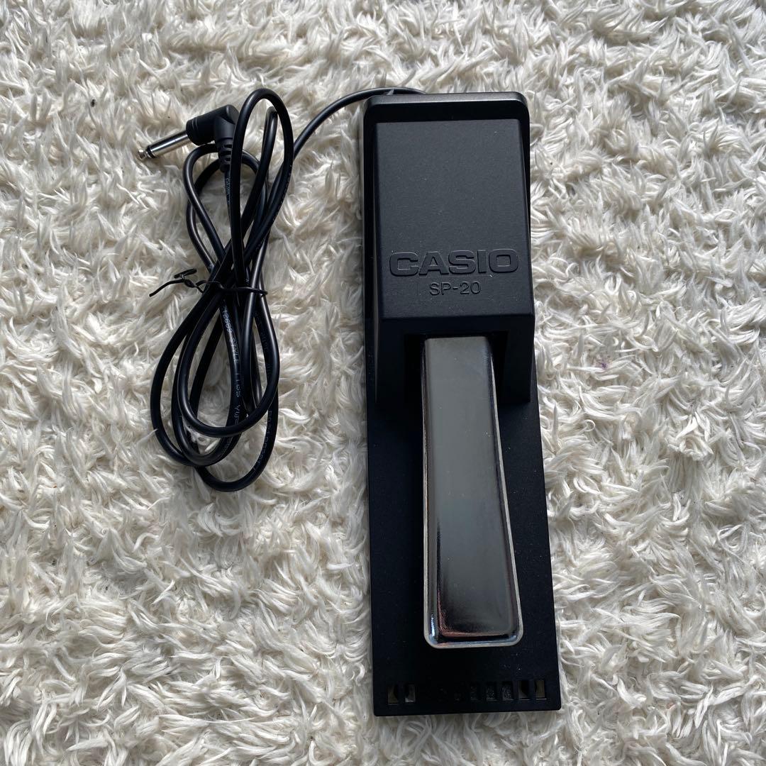 美品！CASIO WK-245 キーボード　電子ピアノ　フットペダル付き！