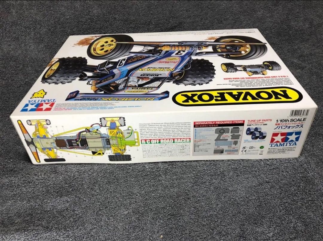 タミヤ　ノバフォックス　ボディー塗装のみ　再販品