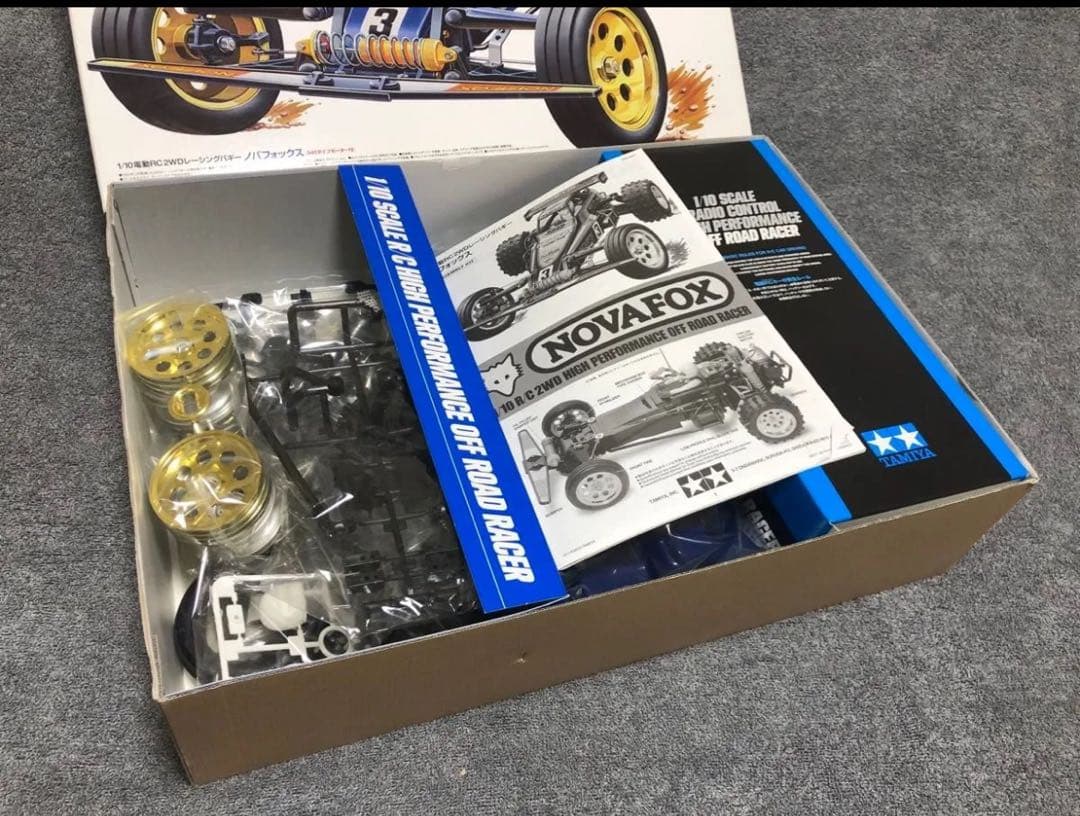 タミヤ　ノバフォックス　ボディー塗装のみ　再販品