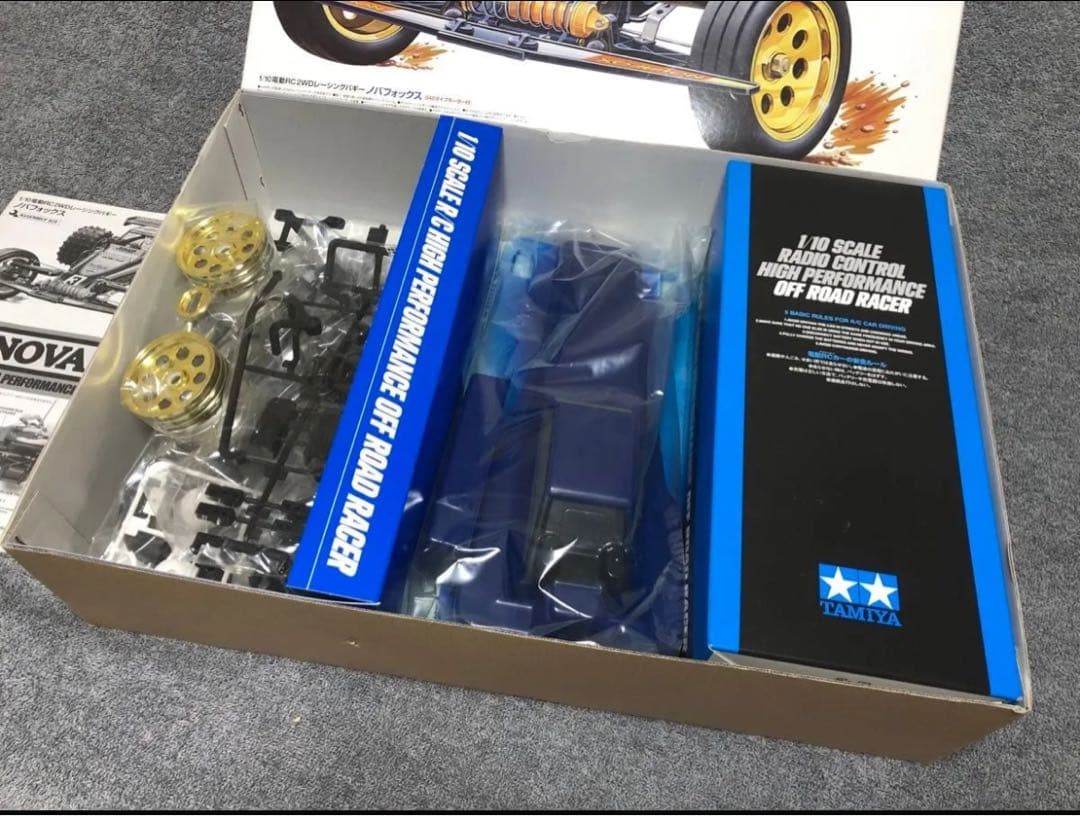 タミヤ　ノバフォックス　ボディー塗装のみ　再販品