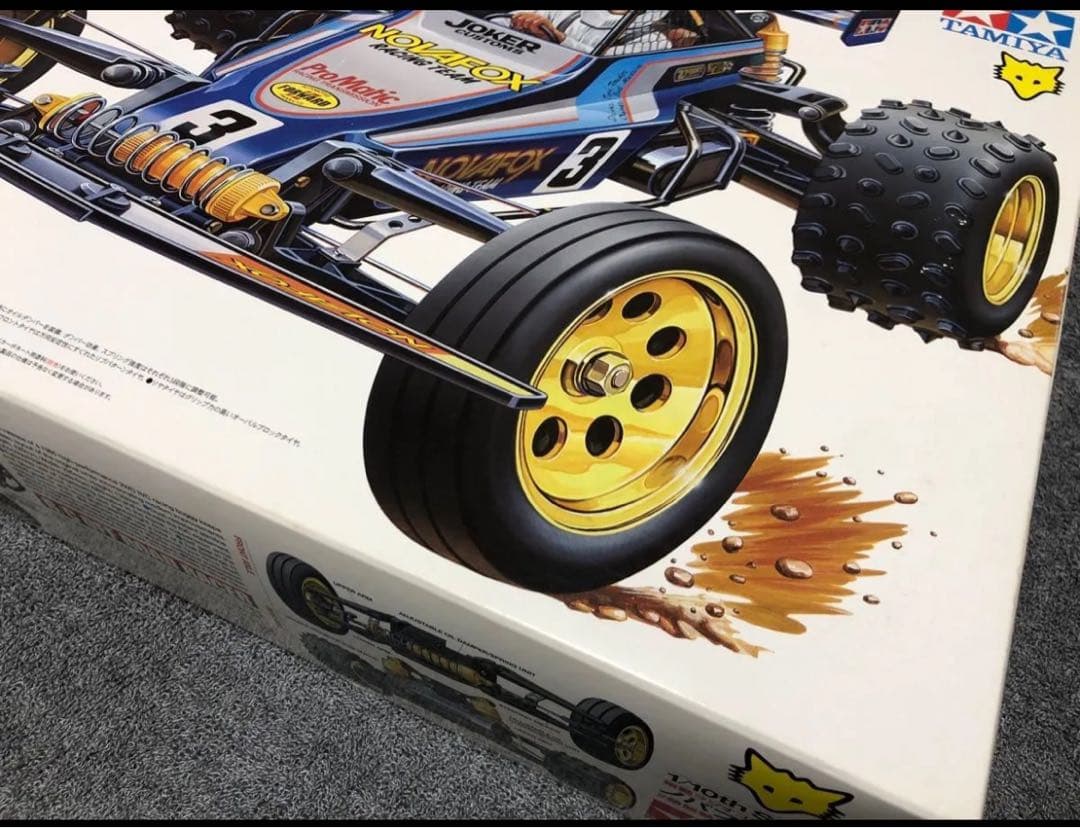 タミヤ　ノバフォックス　ボディー塗装のみ　再販品