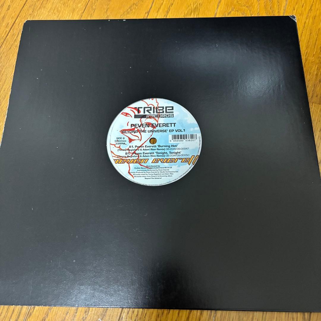 PEVEN EVERETT - BURNING HOT レコード