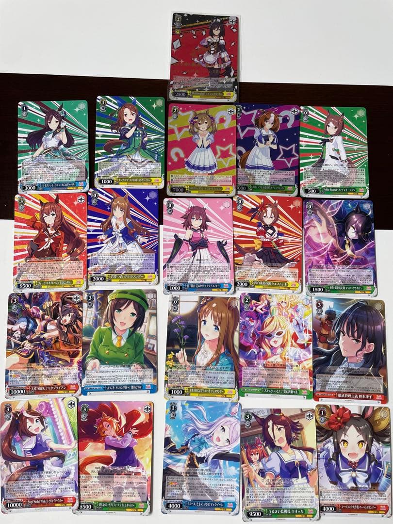 ヴァイシュシュバルツ ウマ娘 エイシンフラッシュサイン付きカードセット