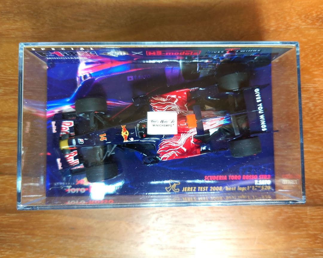 1/43 MINICHAMPS STR3 佐藤琢磨 F1速報別注モデル