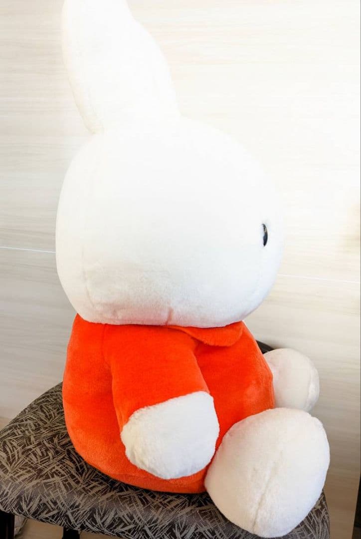 Miffy✨ミッフィー✨特大サイズぬいぐるみ✨メロディー3曲入✨ほっぺが光ります