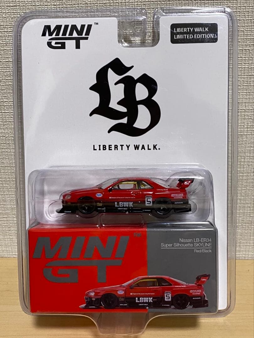MINI GT lbwk ミニカー 3台セット ER34 lamborghini