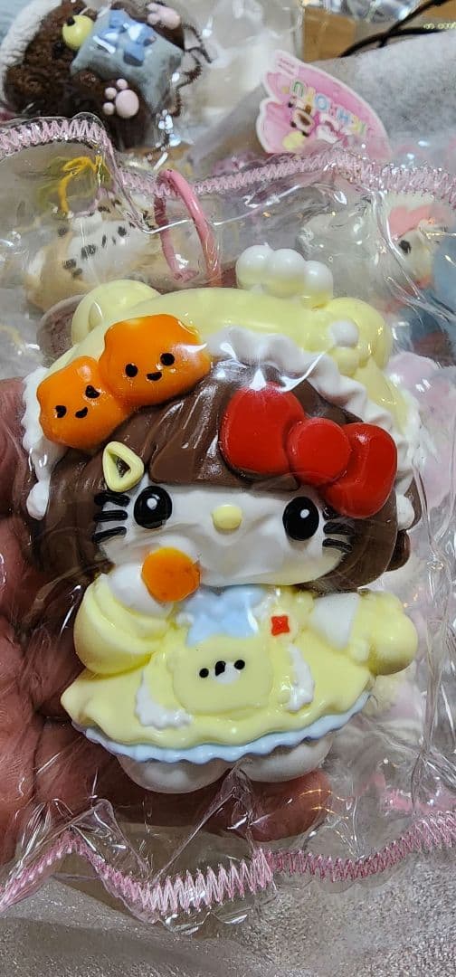 キティちゃん ケーキ型フィギュア８個セット