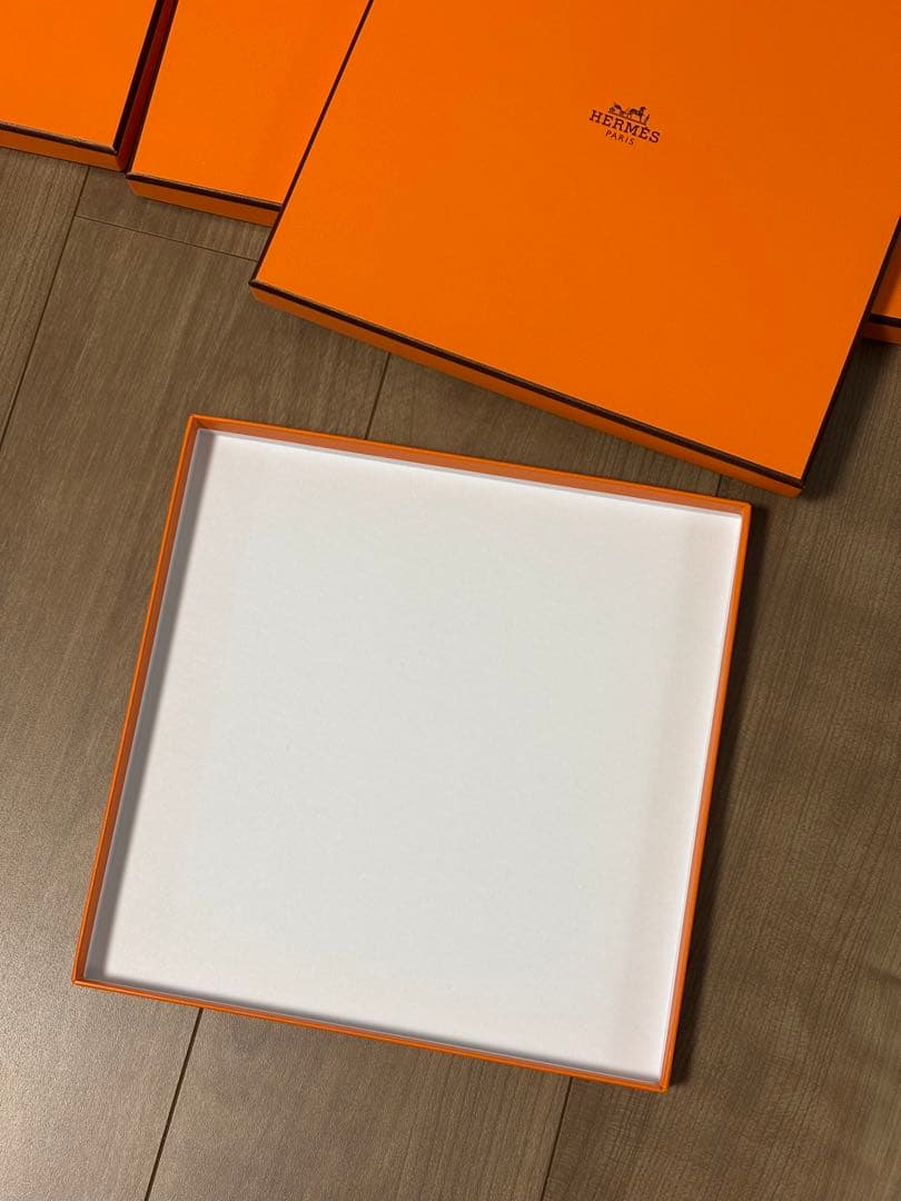 美品 エルメス 空箱 10個セット　カレ90 専用箱 内紙あり