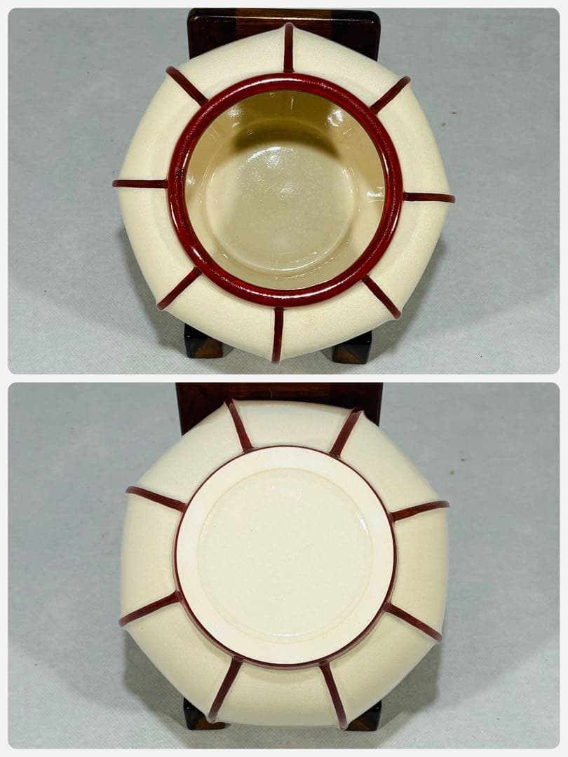 西尾瑞豊造　ぼんぼり水指　美品　共箱　茶道具　送料込