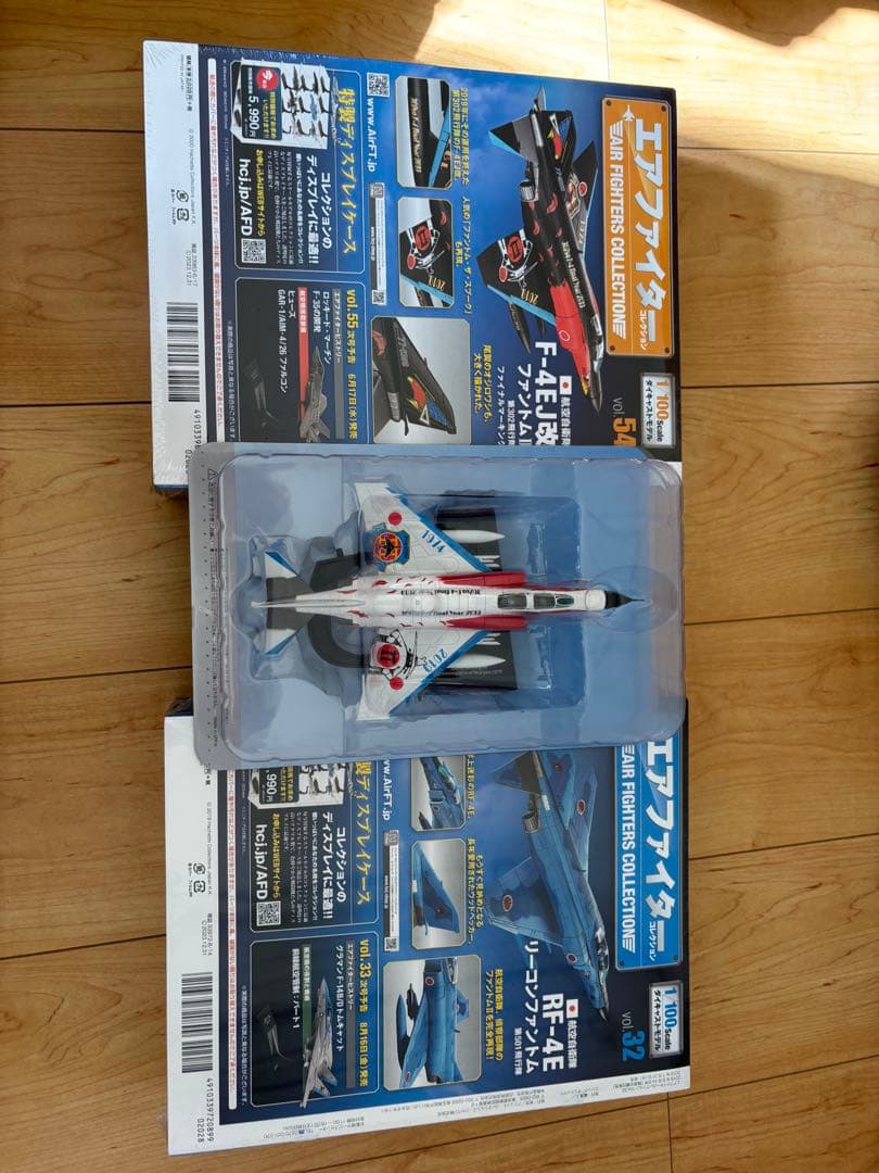 エアファイターコレクション F4 ファントム　3機セット　百里基地