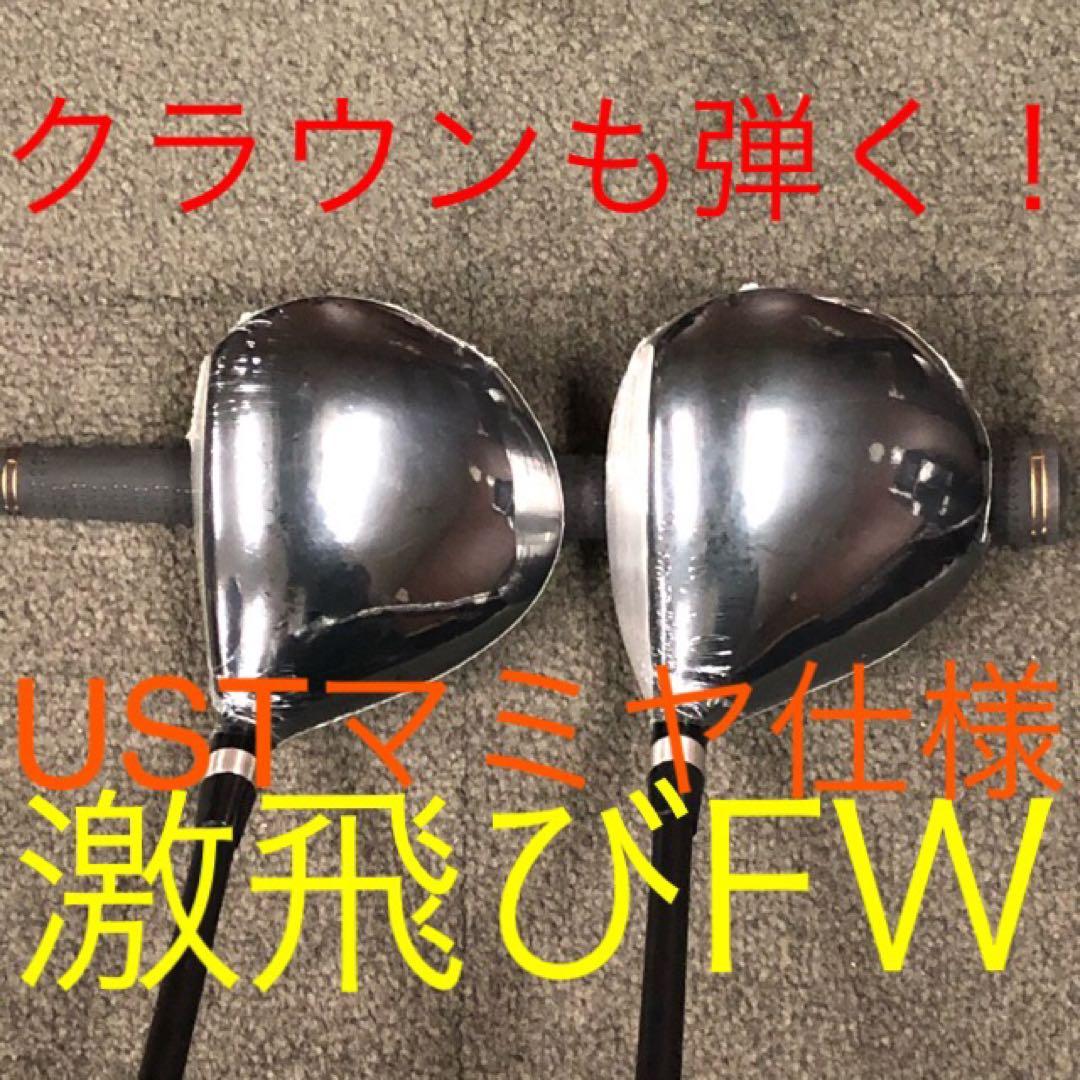 【超激安2本セット】USTマミヤ ワークスゴルフ マキシマックス強反発FW