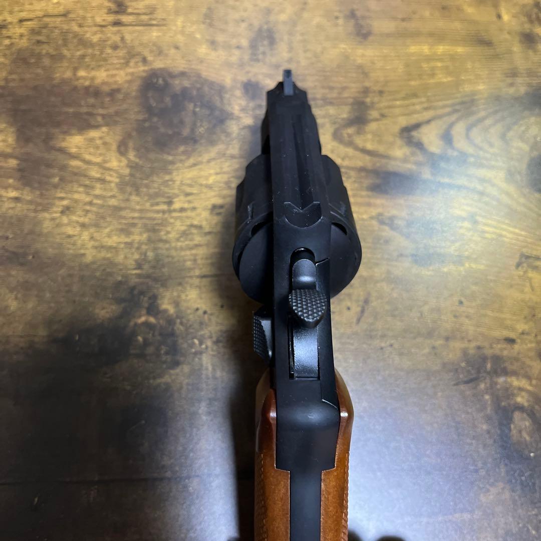 S&W M327 R8 HW モデルガン　タナカ パンドラアームズ　木製グリップ
