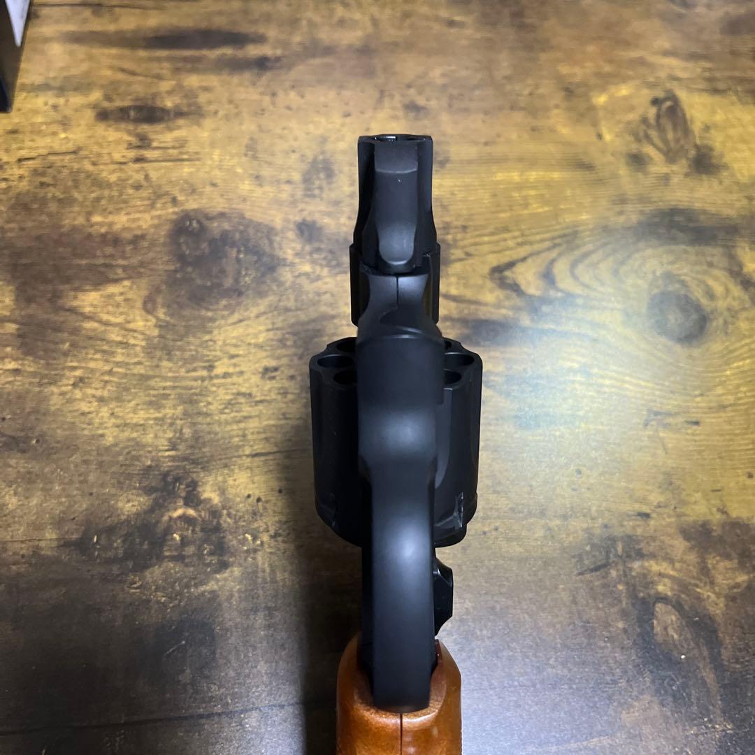 S&W M327 R8 HW モデルガン　タナカ パンドラアームズ　木製グリップ