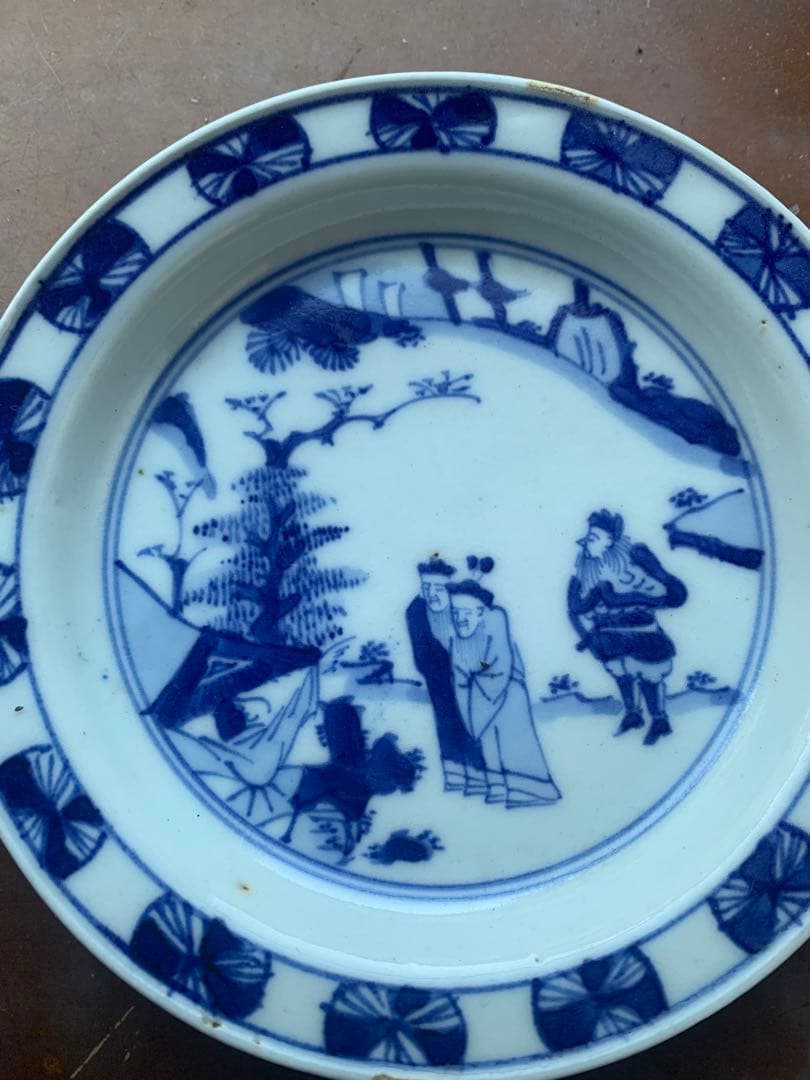 中国清時代お皿2点まとめ