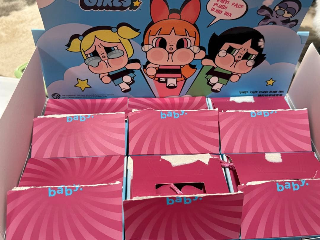 CRYBABY × パワーパフ ガールズ シリーズ ぬいぐるみ POP MART
