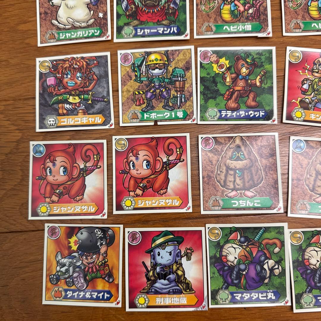 仰天人間バトシーラー　シール　まとめ売り　平成　レア