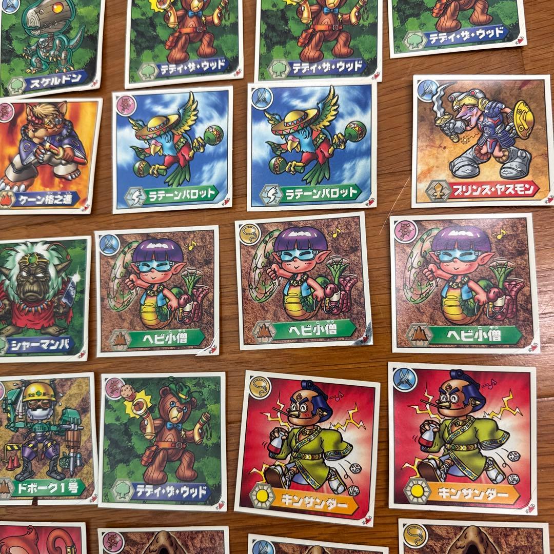仰天人間バトシーラー　シール　まとめ売り　平成　レア