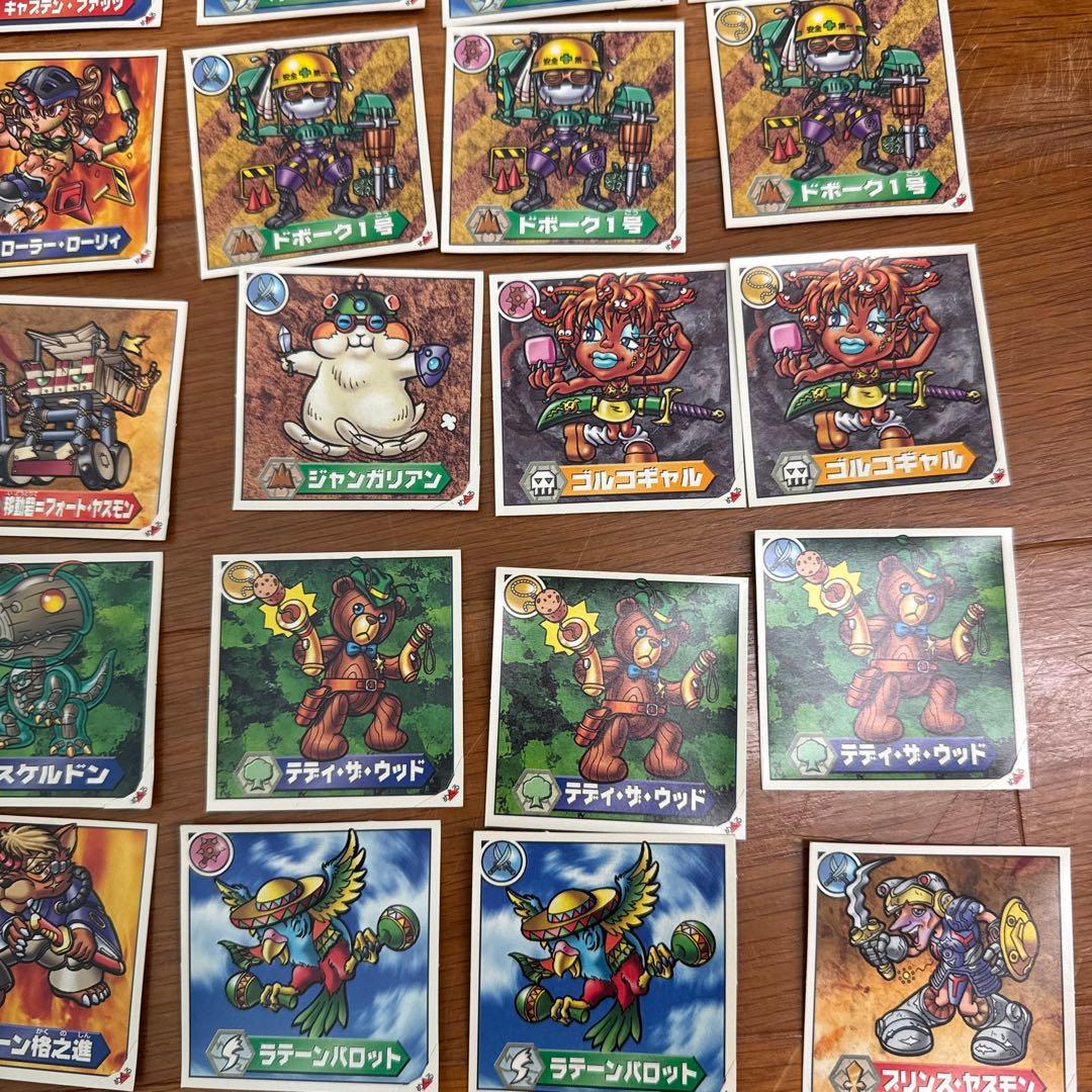 仰天人間バトシーラー　シール　まとめ売り　平成　レア