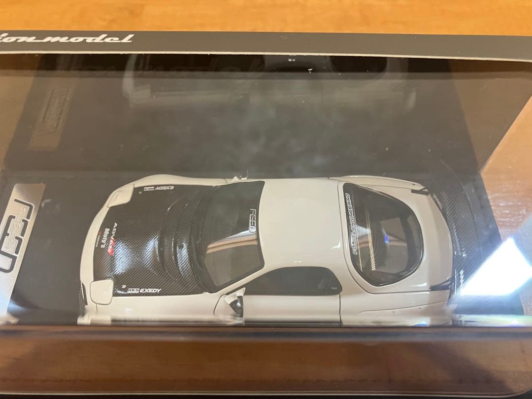 イグニッションモデル 1/43 FEED RX-7 FD3S ホワイト