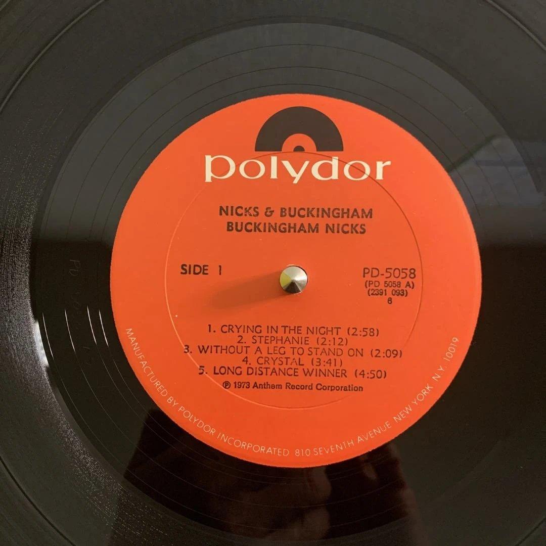 Buckingham Nicks US盤LP