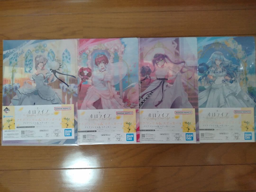一番くじ ホロライブ 白銀ノエル 宝鐘マリン 常闇トワ 雪花ラミィ コンプリート