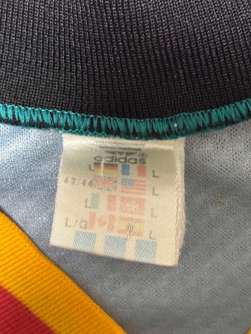 1994〜96年　w杯　サッカードイツ代表　ユニフォーム　AWAY adidas